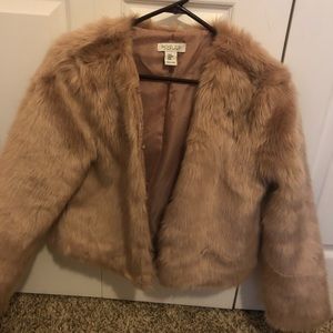 Rachel Zoe fur coat